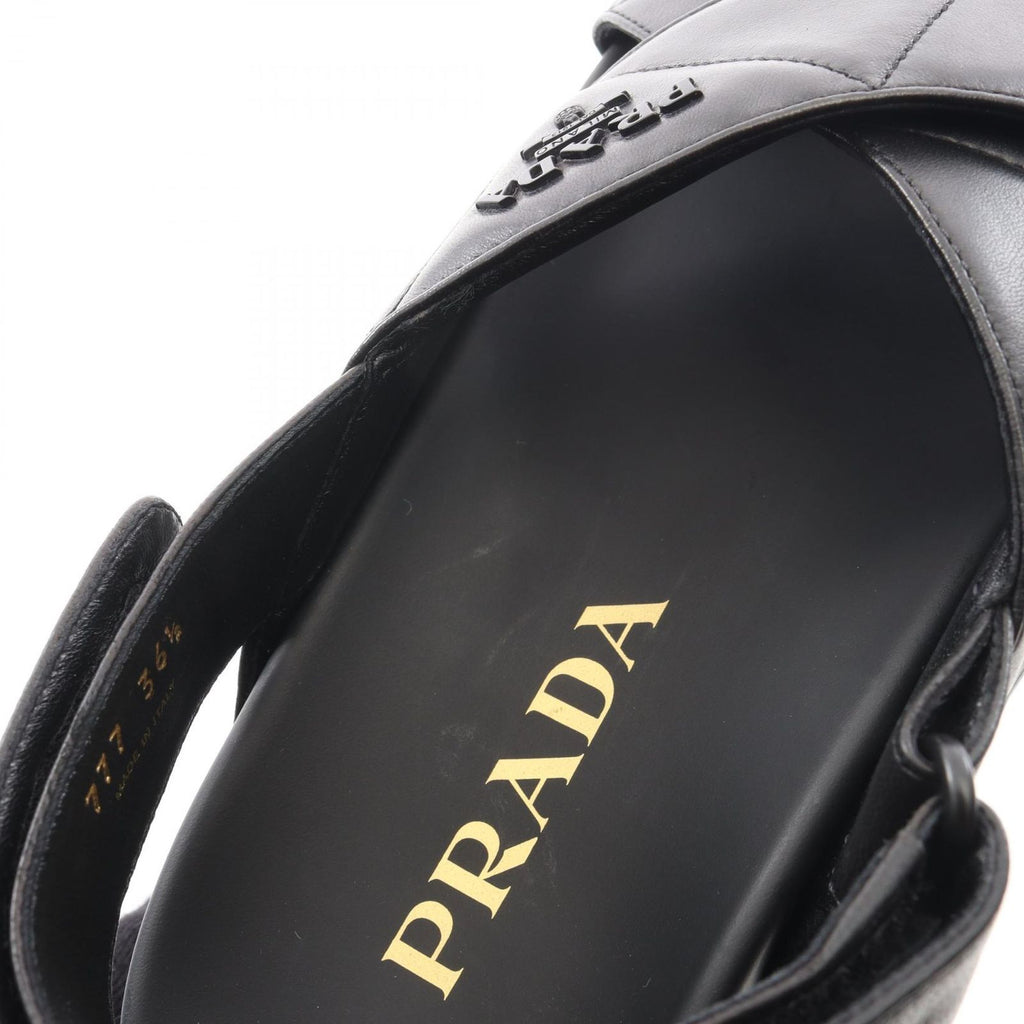 Prada Sandals Calzature Donna Leather Platform — view 7