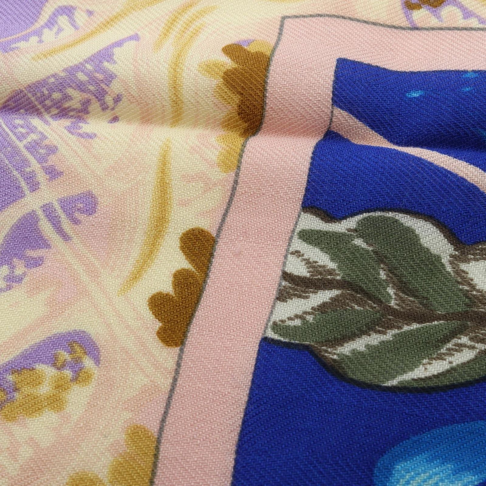 Hermes Scarf Carre Geant 140 Tropiques Silk Tropiqeues — view 9