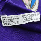 Hermes Scarf Carre Geant 140 Tropiques Silk Tropiqeues — view 4