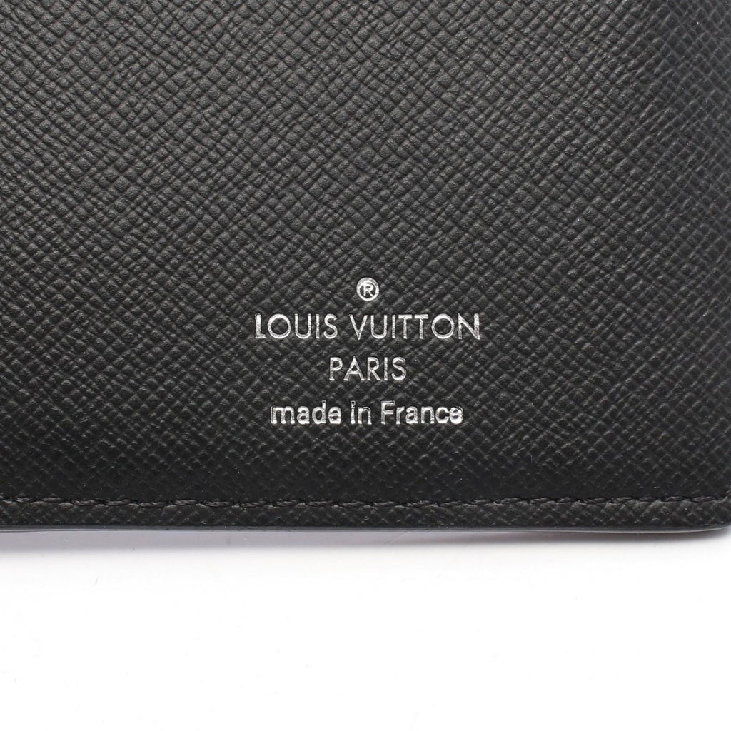 Louis Vuitton Bifold Wallet Portefeuille Brazza Damier Graphite Canvas — view 5