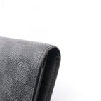 Louis Vuitton Bifold Wallet Portefeuille Brazza Damier Graphite Canvas — view 7