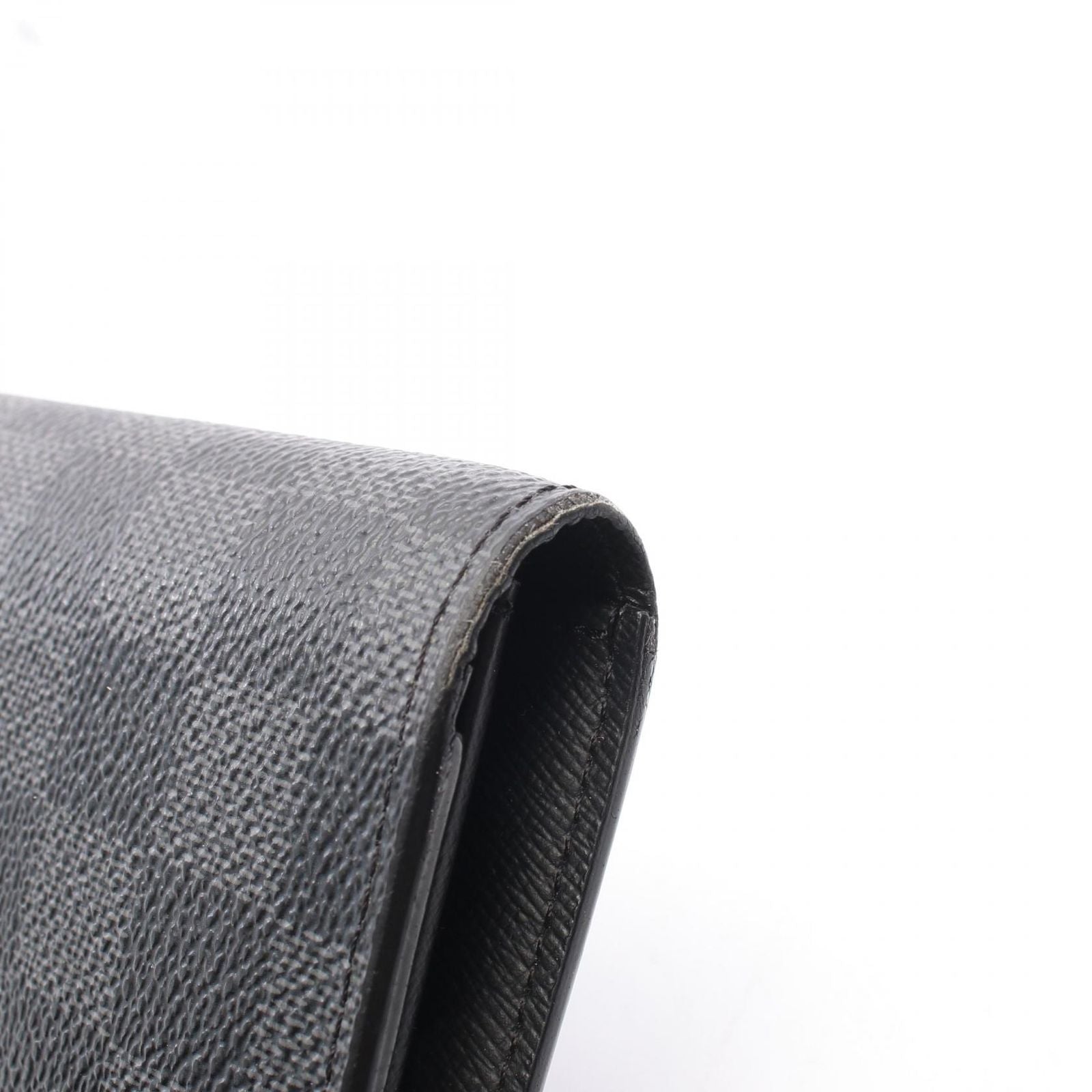 Louis Vuitton Bifold Wallet Portefeuille Brazza Damier Graphite Canvas — view 7