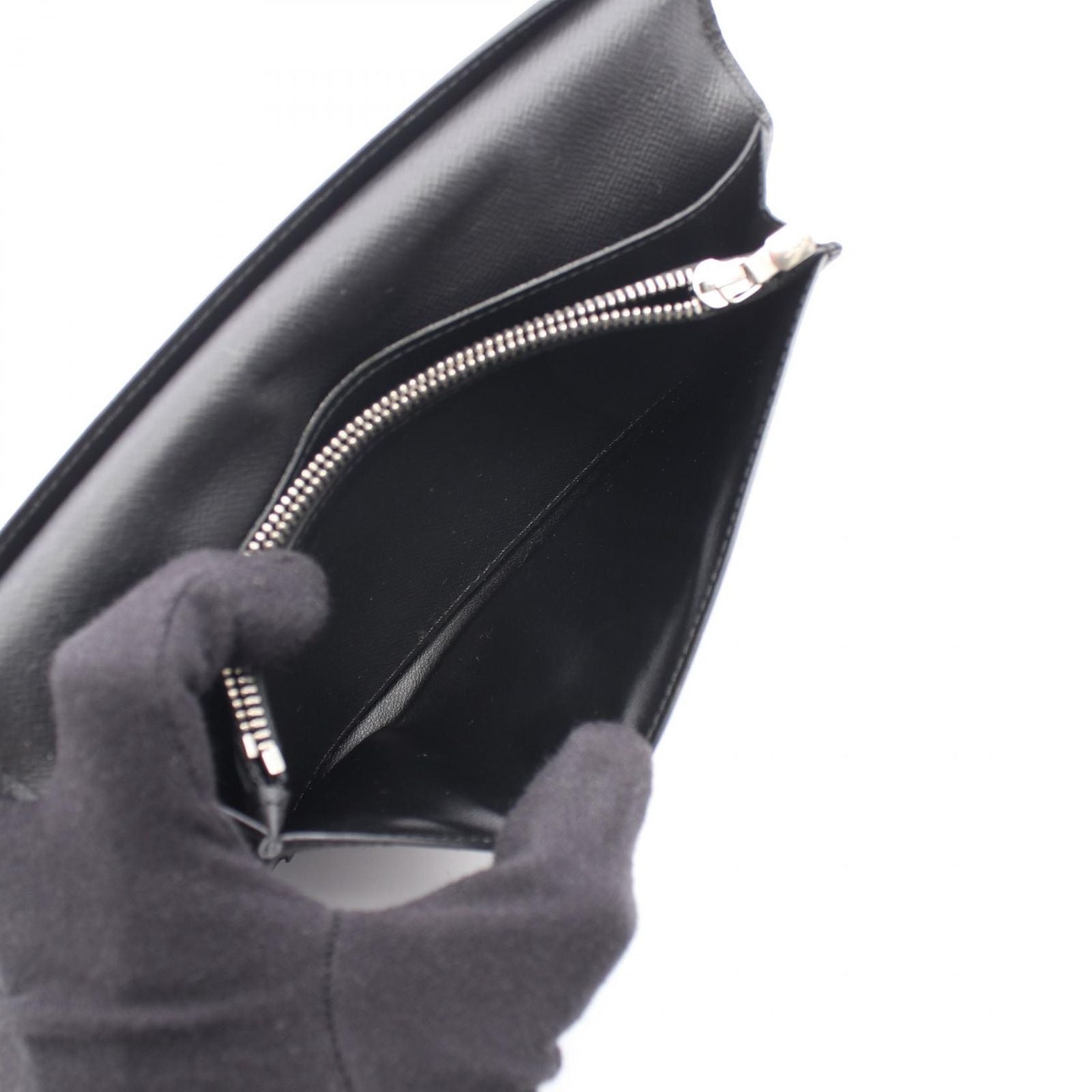Louis Vuitton Bifold Wallet Portefeuille Brazza Damier Graphite Canvas — view 4