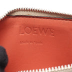 Loewe Coin Case Anagram Card Holder Beige Leather Fragment — view 4