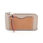 Loewe Coin Case Anagram Card Holder Beige Leather Fragment