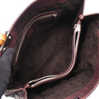 Gucci Tote Bamboo Bordeaux Leather — view 3