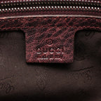 Gucci Tote Bamboo Bordeaux Leather — view 4
