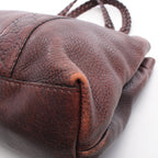 Gucci Tote Bamboo Bordeaux Leather — view 5