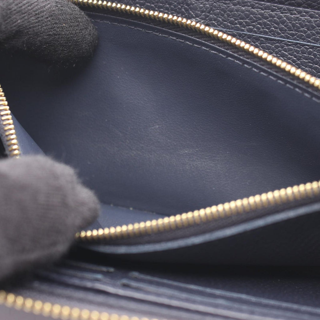 Louis Vuitton Round Wallet Portefeuille Clemence Monogram Empreinte Marie Nour — view 5