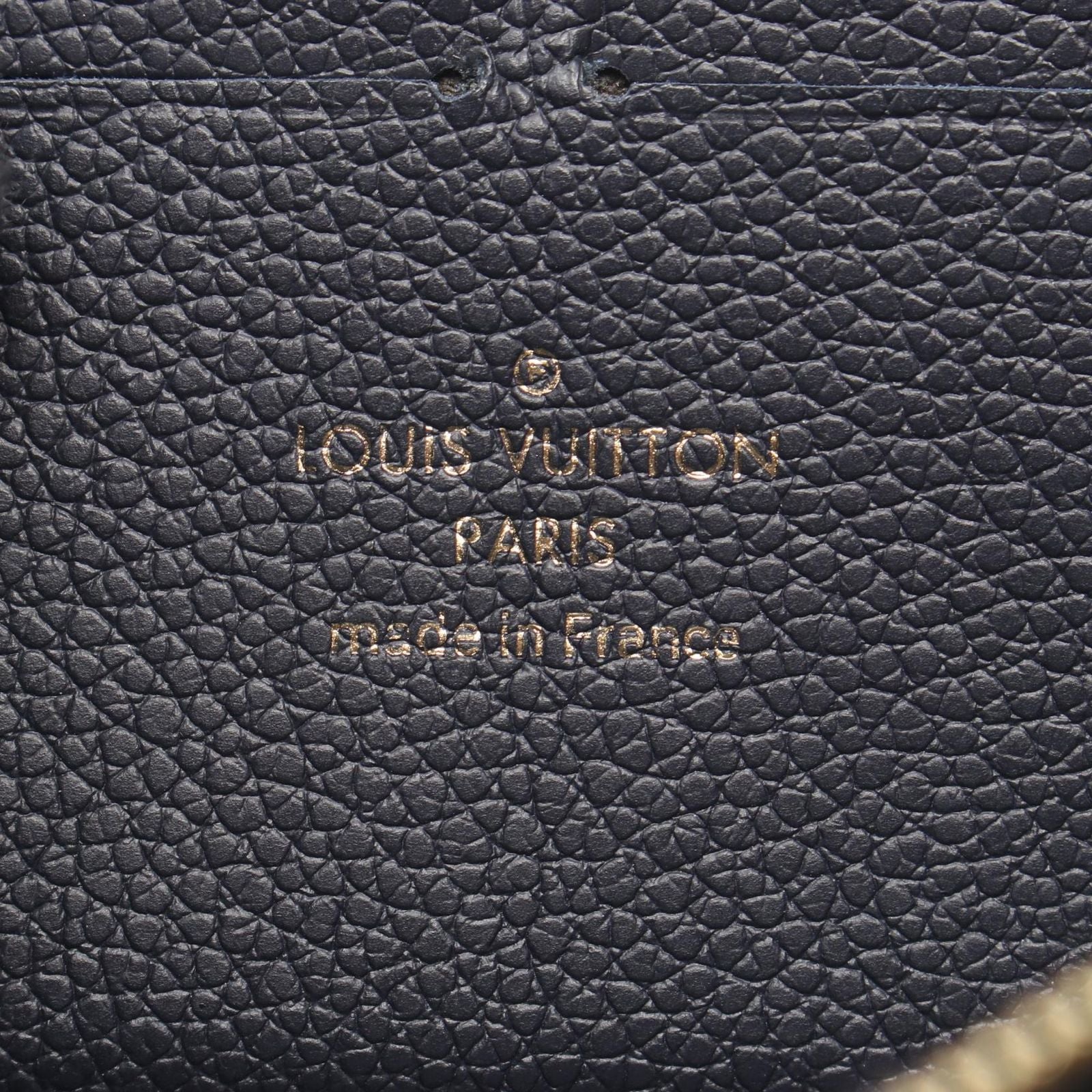 Louis Vuitton Round Wallet Portefeuille Clemence Monogram Empreinte Marie Nour — view 4