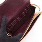 Loewe Shoulder Bag Gate Pochette Wallet Brown Leather — view 3