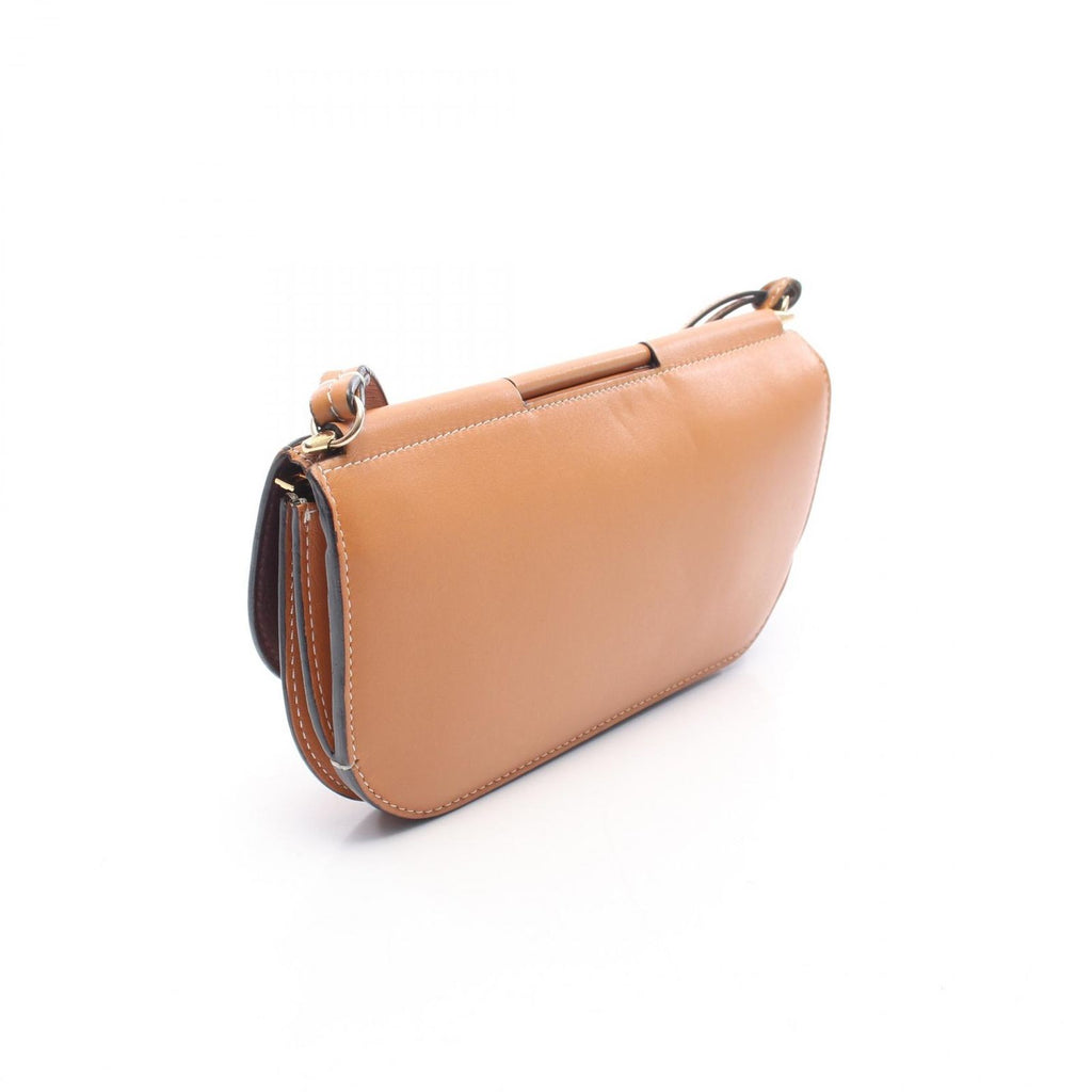 Loewe Shoulder Bag Gate Pochette Wallet Brown Leather — view 2