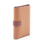 Loewe Trifold Wallet Vertical Small Brown Dark Red Leather — view 2