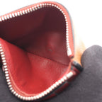 Loewe Trifold Wallet Vertical Small Brown Dark Red Leather — view 8