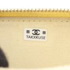 Chanel Coin Case 19 Dizeneuf Quilted Light Yellow Lambskin 19 — view 5