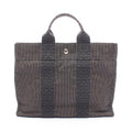 Hermes Tote Her Line PM Gray Canvas
