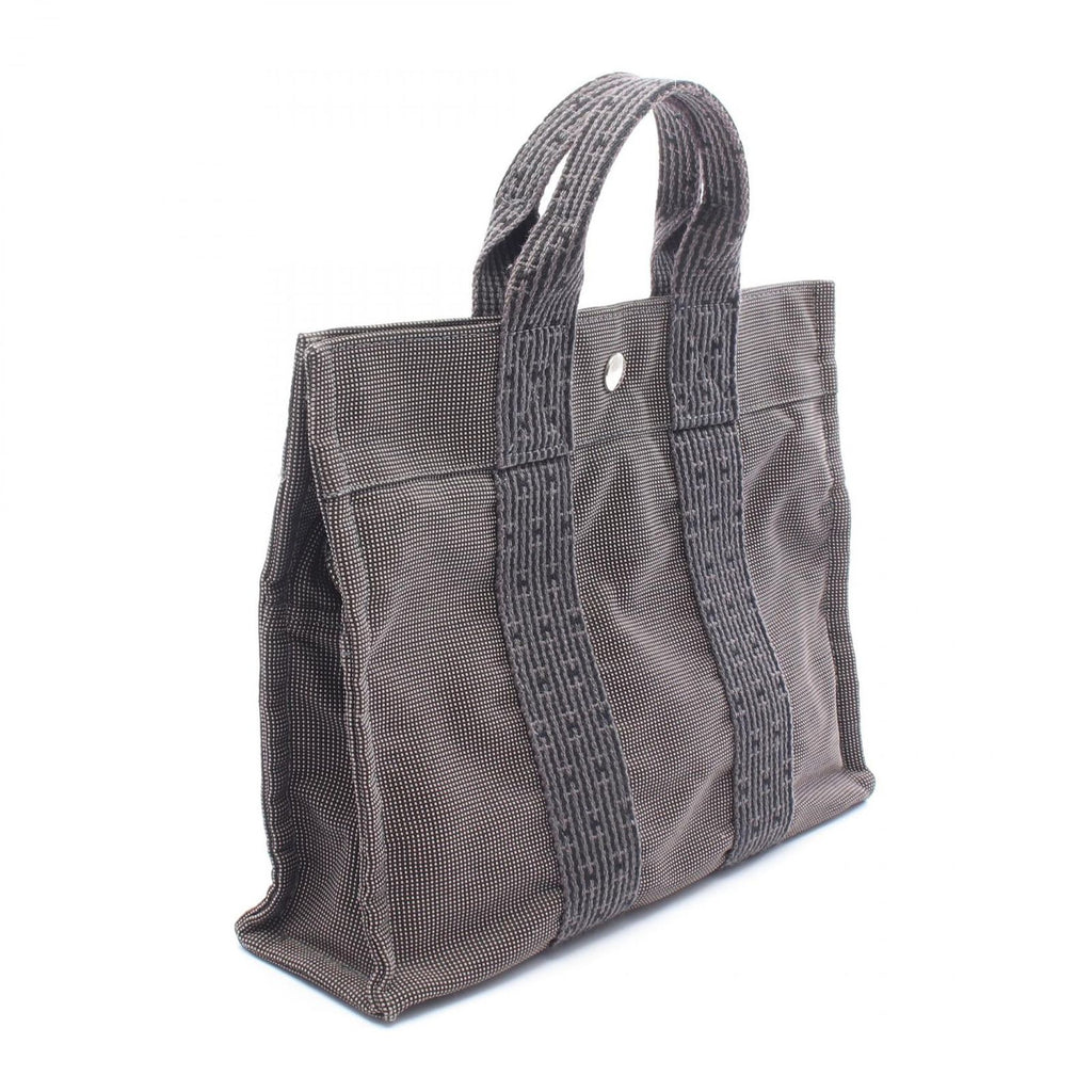 Hermes Tote Her Line PM Gray Canvas — view 2