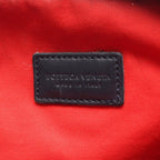 Bottega Veneta Shoulder Bag Intrecciato Navy Leather — view 4