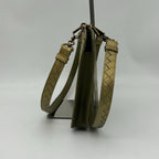 Bottega Veneta Intrecciato Shoulder Bag Leather Gold — view 3