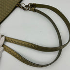 Bottega Veneta Intrecciato Shoulder Bag Leather Gold — view 6