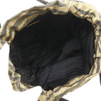 Prada Zebra Print Nylon Brown Handbag — view 6