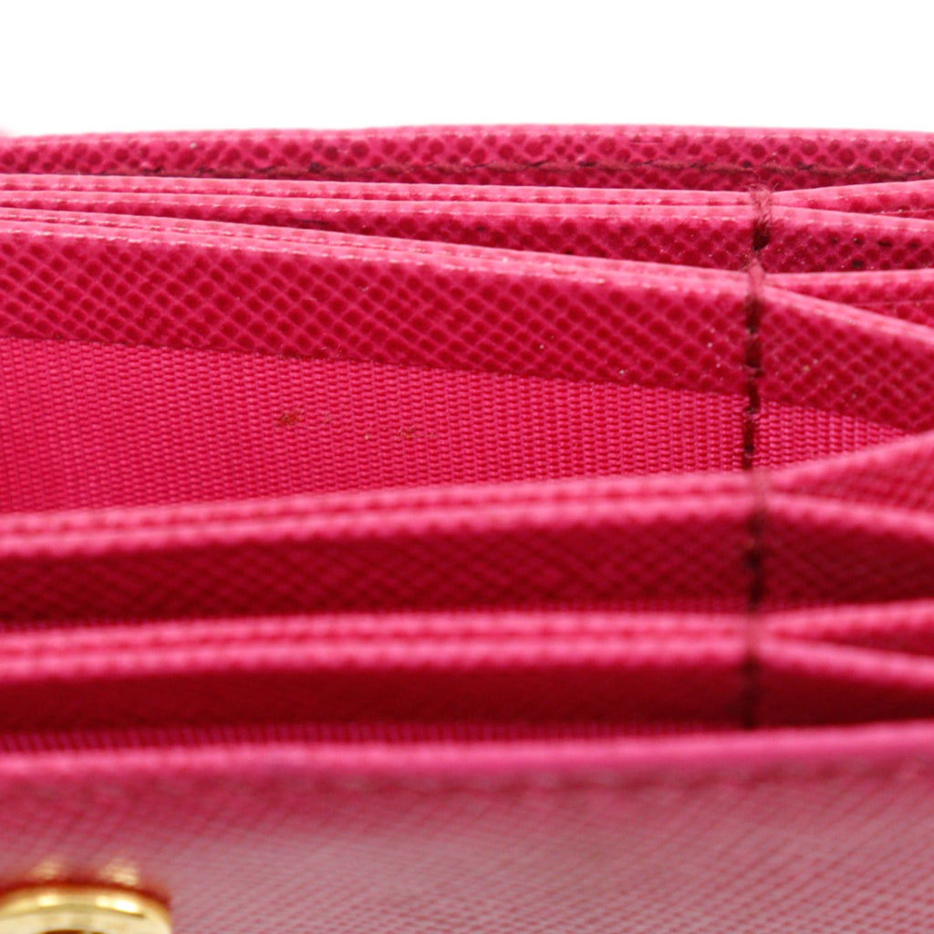Prada Saffiano Pink Card Case — view 6