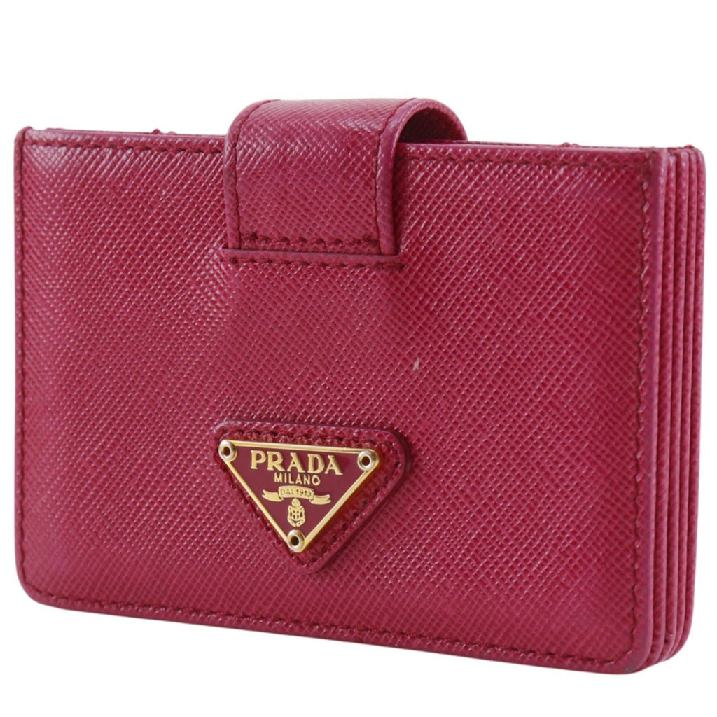 Prada Saffiano Pink Card Case — view 2