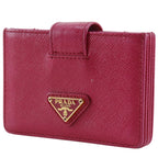 Prada Saffiano Pink Card Case — view 2
