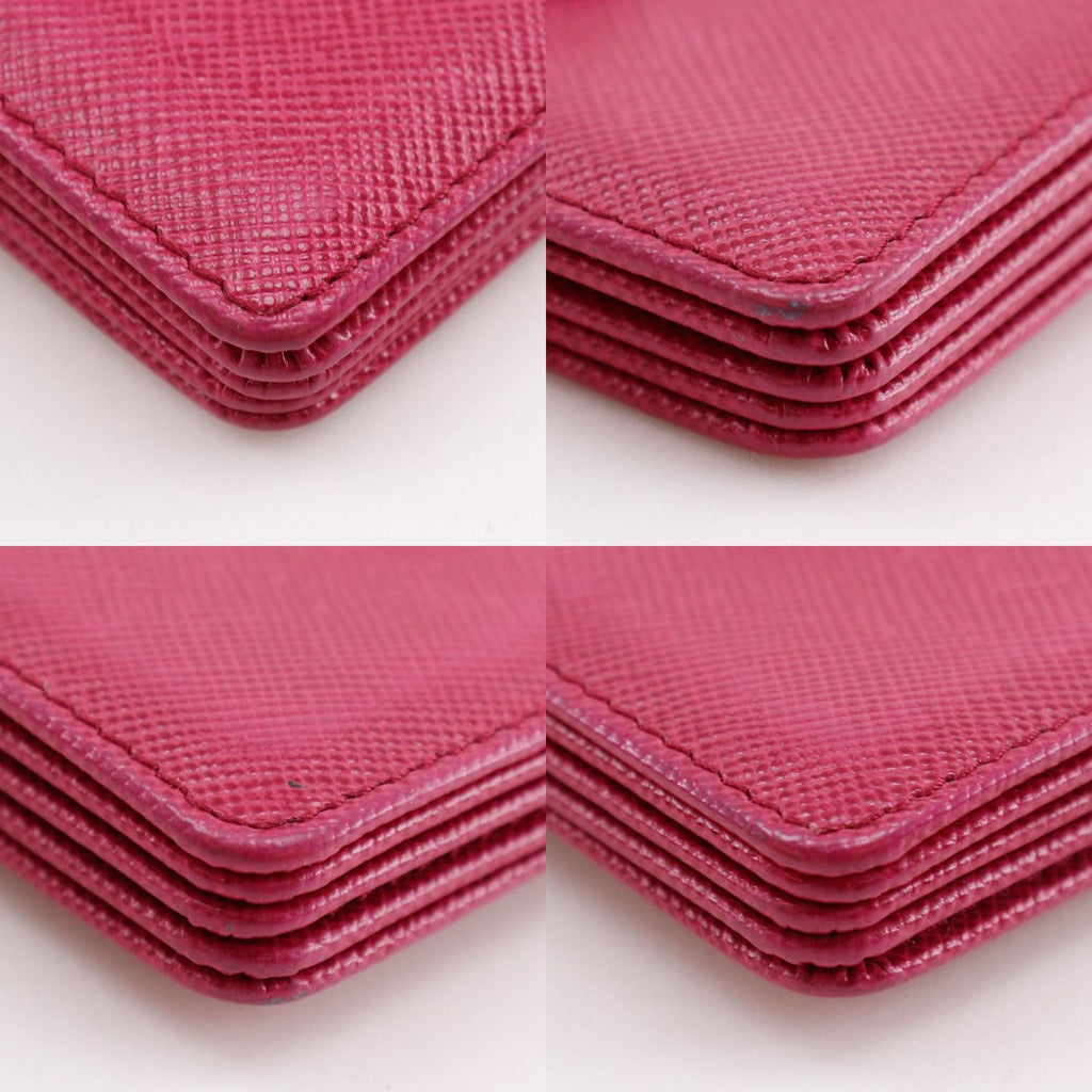 Prada Saffiano Pink Card Case — view 4