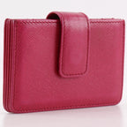 Prada Saffiano Pink Card Case — view 3