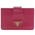 Prada Saffiano Pink Card Case