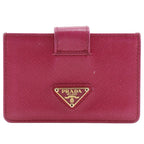 Prada Saffiano Pink Card Case