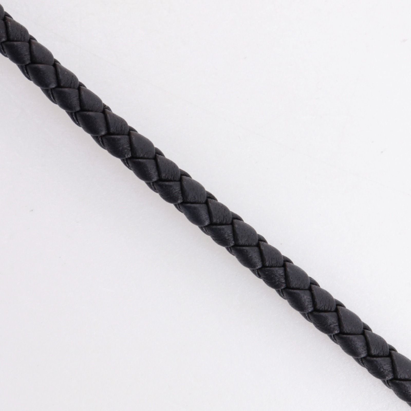 Bottega Veneta Intrecciato Leather Black Bracelet — view 4