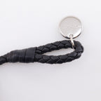 Bottega Veneta Intrecciato Leather Black Bracelet — view 5