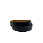 Hermes Bracelet Tall Leather Black Silver — view 5