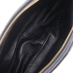 Chanel Chain Shoulder Bag with Fringe Quilted Vintage Calfskin Black — view 6