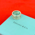 Tiffany & Co Vintage Atlas Wide Ring 925 Sterling Silver