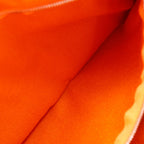 Hermes Deauville PM French Festival of Hawaii Exclusive Cotton Canvas Orange — view 7