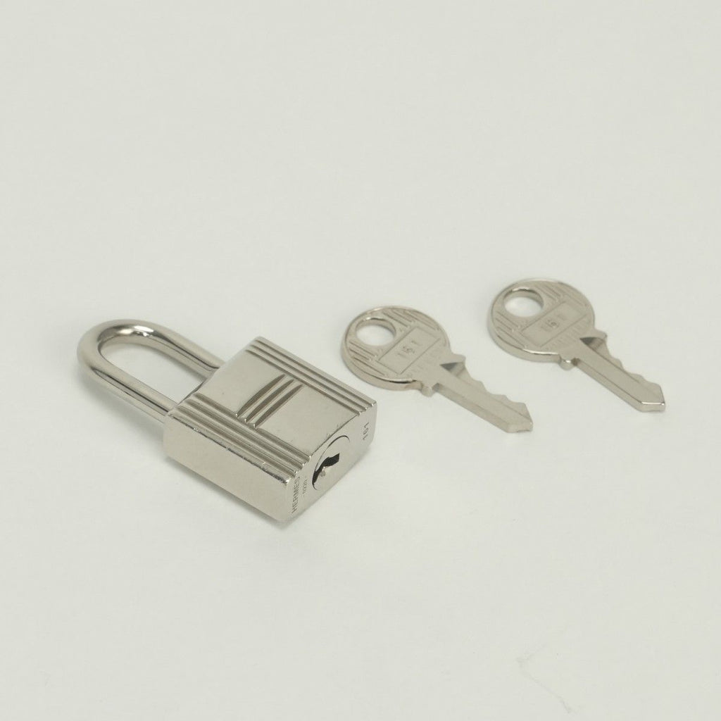 Hermes Picotin Lock PM 18 Tote Taurillon Clemence Cles Craie White Silver — view 9