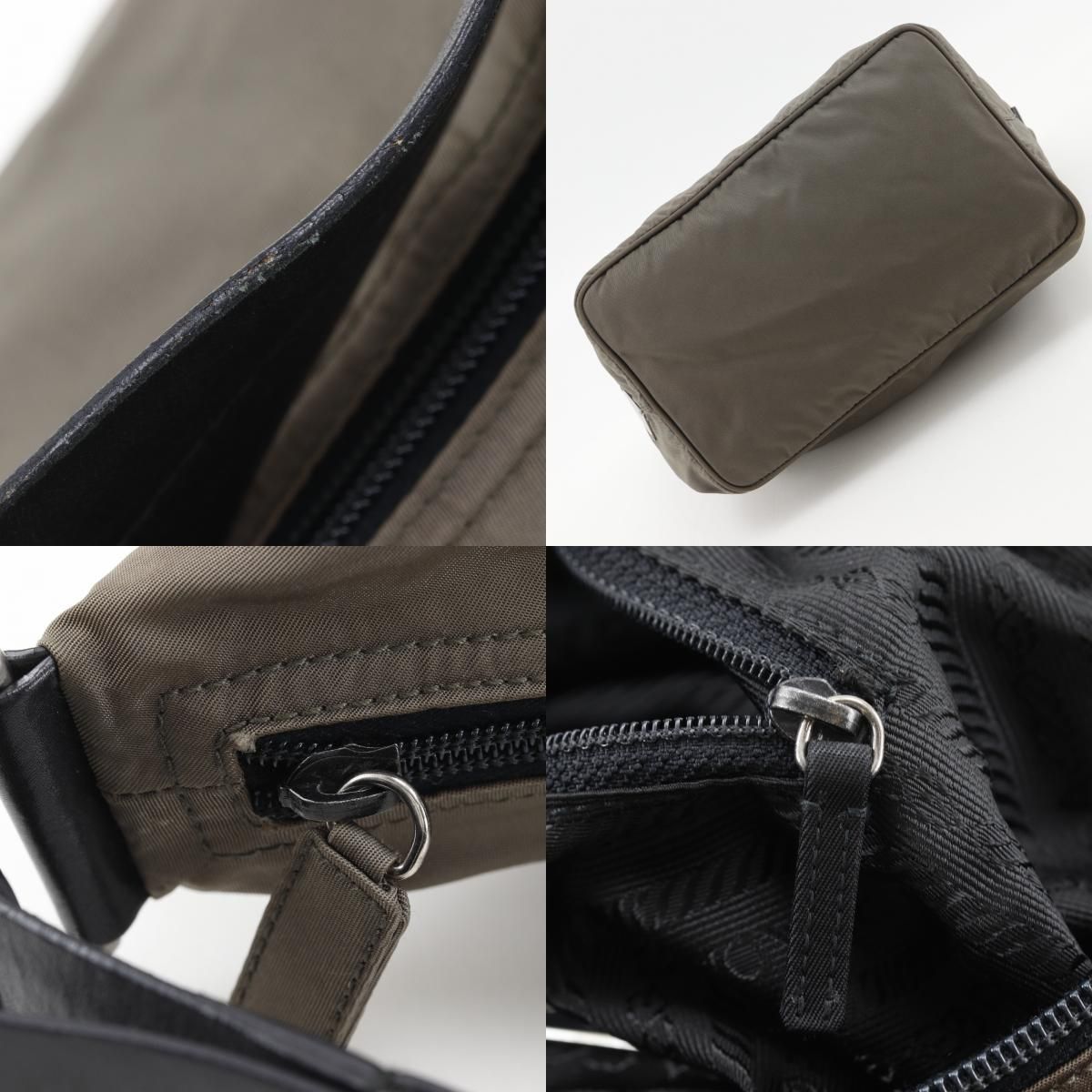 Prada Nylon Brown Shoulder — view 9