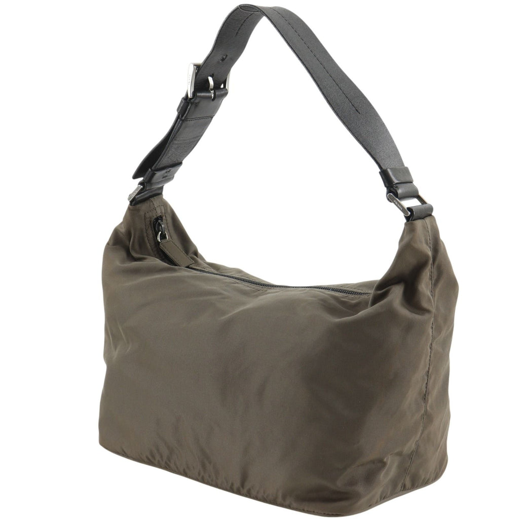 Prada Nylon Brown Shoulder — view 2