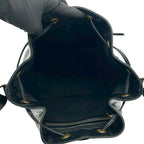 Louis Vuitton Vintage Petit Noe Epi Leather Shoulder Bag Tote Noir — view 9