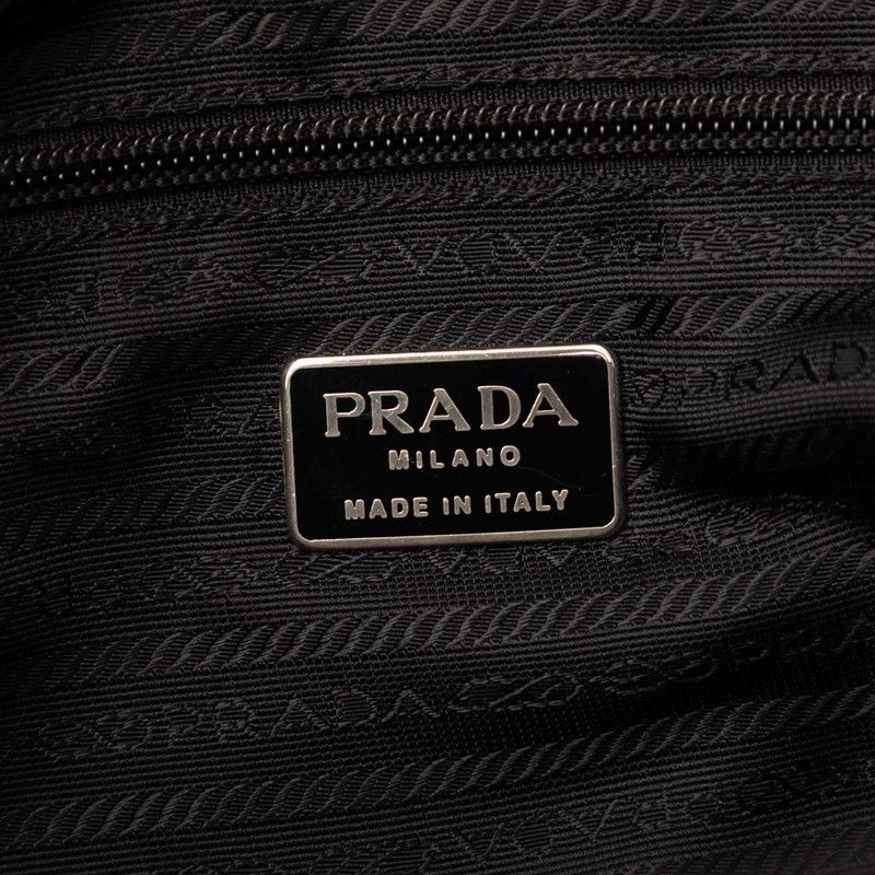 Prada Handbag / Cosmetic Bag / Black / Nylon / — view 5