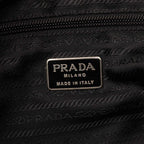 Prada Handbag / Cosmetic Bag / Black / Nylon / — view 5