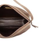 Dior Crossbody Shoulder Bag CD Logo Brown Leather — view 4