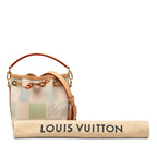 Louis Vuitton Damier Richesse Nano Noe Shoulder Bag / 2-Way Pistachio Green — view 6