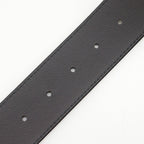 Louis Vuitton Belt LV Damier 40 Reversible Leather Gold Plated Black Gray — view 6