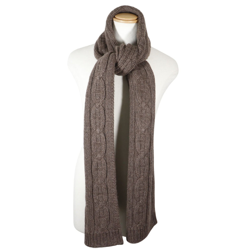 Hermes Chaine D'ancre Cashmere Gray Scarf — view 2