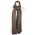 Hermes Chaine D'ancre Cashmere Gray Scarf — view 2