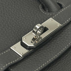 Hermes Birkin 35 Tote Togo Graphite Gray Silver — view 7